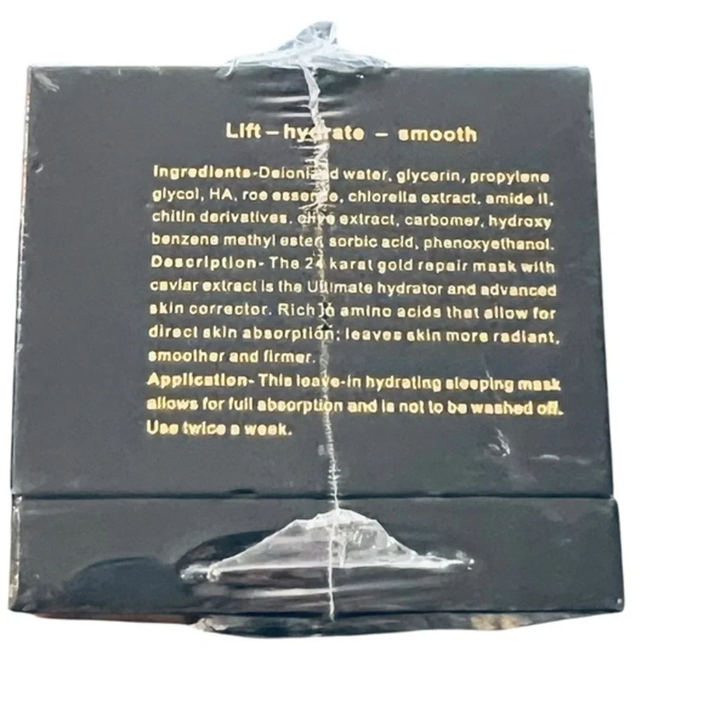 NEW Lior Gold Paris Caviar Concentrate Repair Sleeping Mask 30g 1.2 Fl‎ oz.